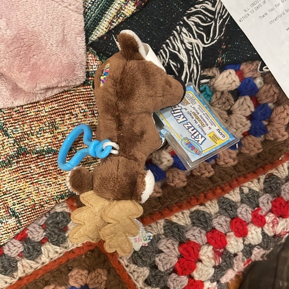 Ganz Webkinz Kinz Klip Clip Reindeer Holiday Mini Plush Stuffed New w/Tag Code - Picture 2 of 6